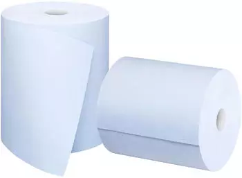 Satino HiCycle Putztuchrolle 3-lagig blau CR1 319210 1 Karton = 1 Rolle &agrave; 1000 Blatt Blattma&szlig;e: 36,5 x 35 cm