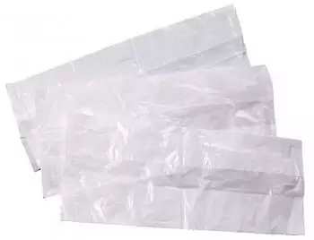 Hygostar 50x 32287 Hygienebeutel wei&szlig; HDPE 80 x 240 mm 32287