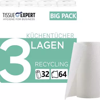 Fripa Tissue Expert K&uuml;chent&uuml;cher Recycling 32 St
