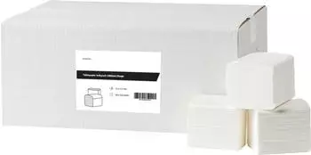 All Care Toilettenpapier Einzelblatt Zellstoff 2-lagig 11,2 x 21 cm 18000 Blatt weiß Papier 2200x2