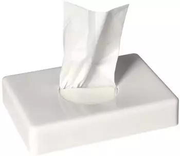 Neutral Hygienebeutelspender 1019062 wei&szlig; Kunststoff 1 St. St.