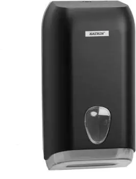Katrin Toilettenpapier Einzelblattspender 926050 Farbe: schwarz