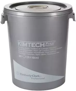 Kimberly-Clark PREP* Poliert&uuml;cher im Spendereimer 7213 1 Karton = 1 Spender &aacute; 300 T&uuml;cher