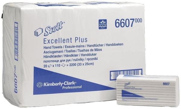 Scott Excellent Plus Handtücher 2-lagig 6607 (2200 Tücher)