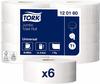 Tork 120160, TORK Toilettenpapier Tork Toi-Papier Univ.Jumbo 1lg 1-lagig 6 Rollen