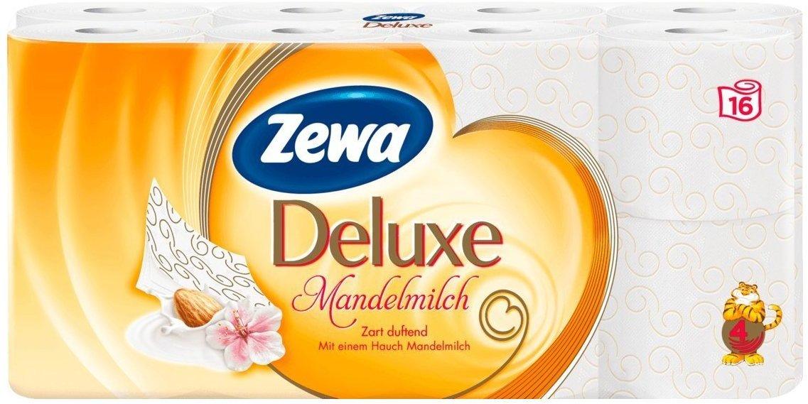 Zewa Deluxe Mandelmilch 4-lagig (16 Stk.) Test ❤️ Testbericht.de Februar  2022