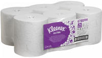 KIMBERLY-CLARK - Kleenex Ultra SLIMROLL - Papiert&uuml;cher - AIRFLEX-Gewebe - wei&szlig;