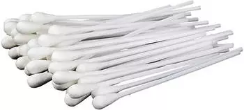 CareLine Wattestaebchen Kunststoff 15cm Grosser Kopf (50 Stk.)