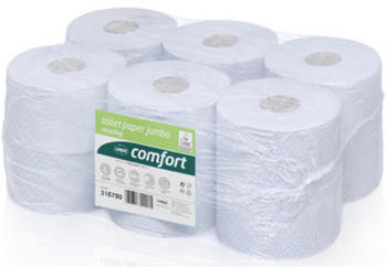 Wepa Professional Comfort Gro&szlig;rollen Toilettenpapier 2-lagig (12 Rollen)