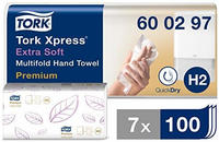 TORK 600297 - 212 mm - 34 cm - 100 Bl&auml;tter - Wei&szlig; - Xpress Extra Soft Hand Towel