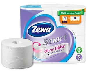 Zewa Zewa Toilettenpapier Smart 3-lagig (4 Stk.)