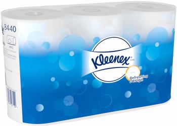 Kleenex Toilettenpapier 3-lagig weiß (6 Rollen)