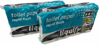 Satino wepa liquify Camping Toilettenpapier 3-lagig 250 Blatt (8 Rollen)