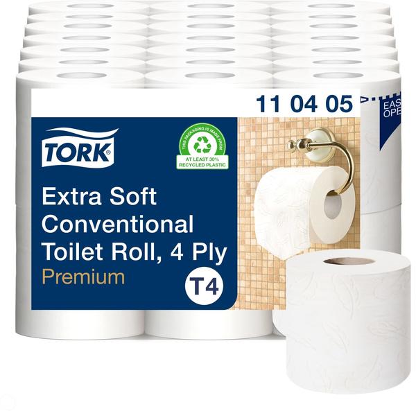 Tork Kleinrollen Toilettenpapier T4 Premium (42 Rollen)