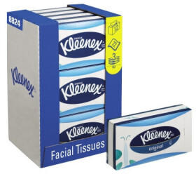 Kleenex Kosmetiktücher 3-lagig 12 Boxen 72 Blatt weiß