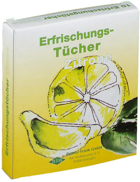 Büttner-Frank Erfrischungstuch Citro (10 Stk.)