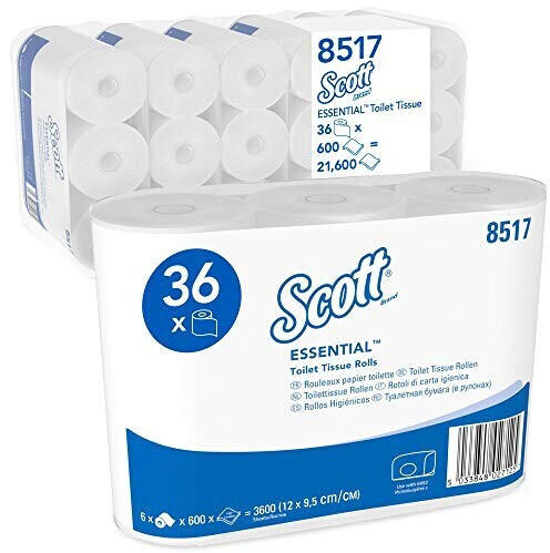 Scott Essential Toilettenpapierrolle weiß 8517 (36 Rollen)