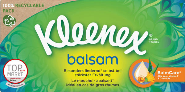 Kleenex Balsam Taschentücher (56 Stk.)