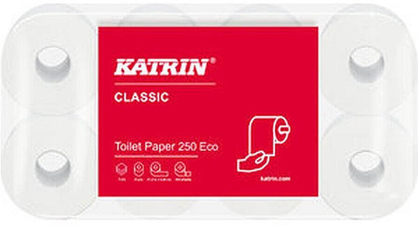 Katrin Classic Toilet 250 Eco 3-lagig (72 Stk.)