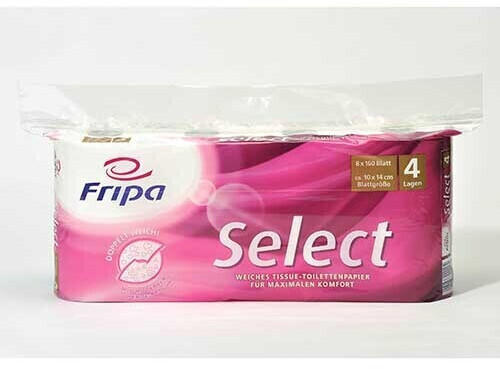 Fripa Toilettenpapier Select 4-lagig 48 Rollen