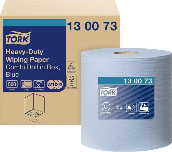 Tork Heavy Duty Wiping Paper Blue (1pc)