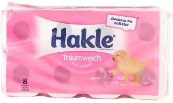 Hakle Traumweich 4-lagig (8 Rollen)