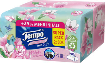 Tempo Limited Edition mit Duft Melodie der Sinne Duo-Box (2 x 90 Stk.)