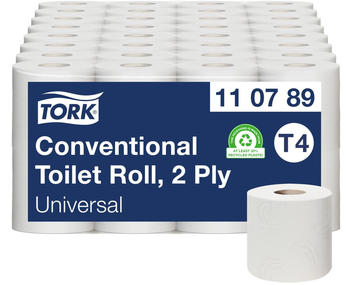 Tork T4 Universal Toilettenpapier 2-lagig weiß (8 Stk.)