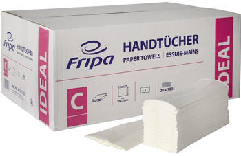 Fripa Ideal Papierhandtuch 4131102 25 x 33 cm (20 x 180 Blatt)