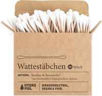 Wattest&auml;bchen aus Bambus 100 St