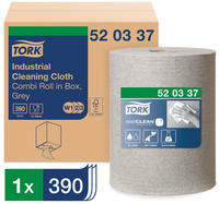 TORK Industrie Vlies-Reinigungstuch 1-lagig 390 Blatt Farbe grau