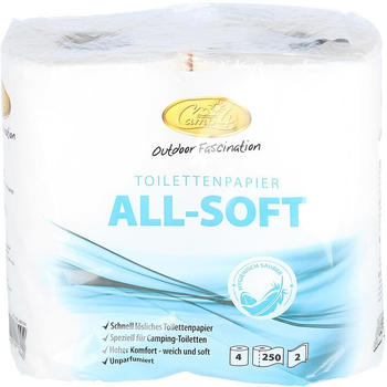 Camp 4 All-Soft Toilettenpapier 2-lagen (4 Rollen)