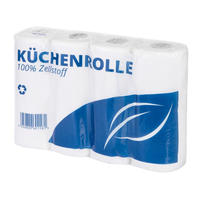 K&uuml;chenrolle 3-lg wei&szlig; 50 Bl, 32 St&uuml;ck