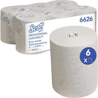 Scott&reg; Rollenpapiert&uuml;cher Control 6626, extrastark, 1-lagig, 6 Rollen &aacute; 300...