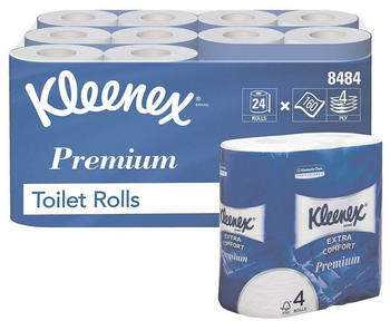 Kleenex Premium 8484 Toilettenpapier 4-lagig (24 Rollen)
