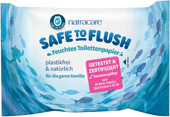 Natracare Safe To Flush Feuchtes Toilettenpapier (30 Stk.)