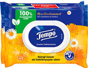 Tempo Mein Verwöhnmoment Feuchttücher Duo-Pack (2 x 42 Stk.)