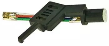 Analogis HS-18 Straight Headshell für Plattenspieler, schwarz (6151)