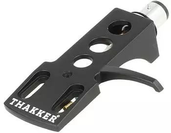 Thakker HS-10 Headshell Aluminium, schwarz, SME-Anschluss (8298)