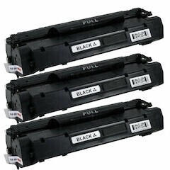 Inbusco 3x Drucker Toner kompatibel für HP HP Laser Jet 1000 1000W 1005 1005W 1200 (Schwarz) 4260617523828