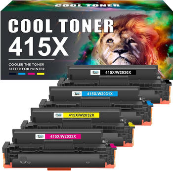 Cool Toner ersetzt HP 415X 4er Pack