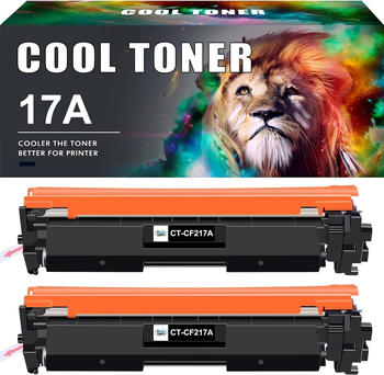 Cool Toner ersetzt HP CF217A Doppelpack