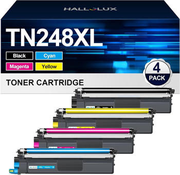HALLOLUX ersetzt Brother TN-248XL 4er Pack