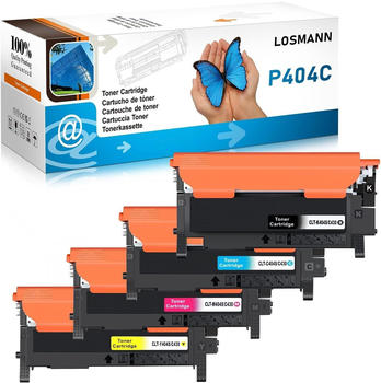 LOSMANN ersetzt Samsung CLT-P404C 4er Pack