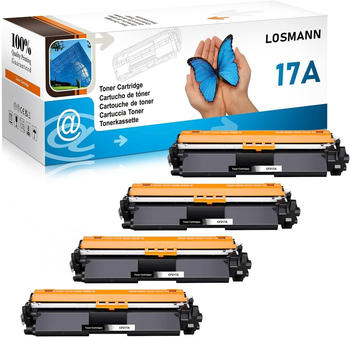 LOSMANN ersetzt HP CF217A 4er Pack