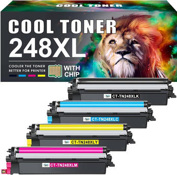 Cool Toner ersetzt Brother TN-248XL 4er Pack