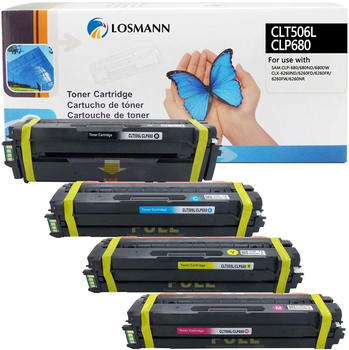 LOSMANN ersetzt Samsung CLT-506L 4er Pack