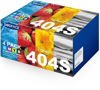SODFACE ersetzt Samsung CLT-P404C 4er Pack