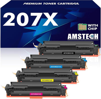 Amstech ersetzt HP 207X 4er Pack