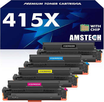Amstech ersetzt HP 415X 4er Pack